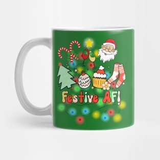 funny christmas AF Mug